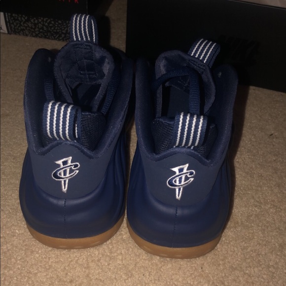 air foamposite one.   (midnight navy) - Picture 5 of 7